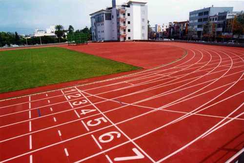 田径运动场塑胶跑道