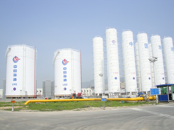 潮州能源LNG子母罐及真空貯槽群