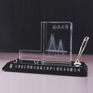 水晶办公用品7