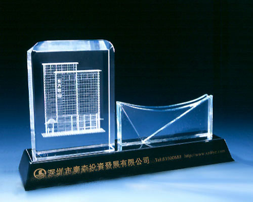 水晶办公用品5