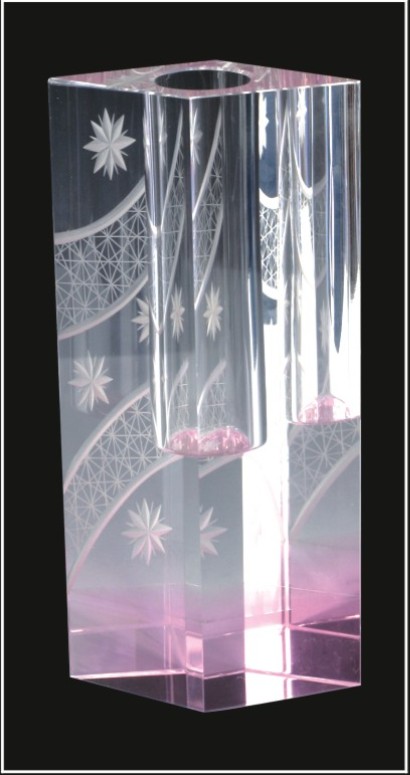 水晶花瓶75