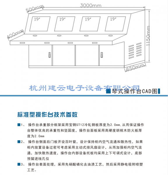 操作台CAD图
