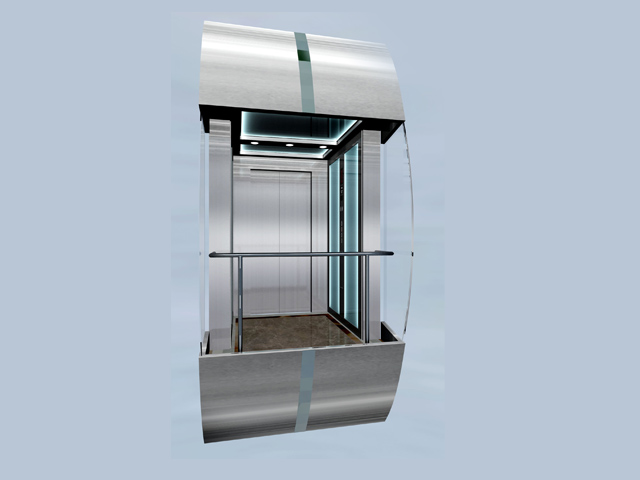 船型电梯玻璃