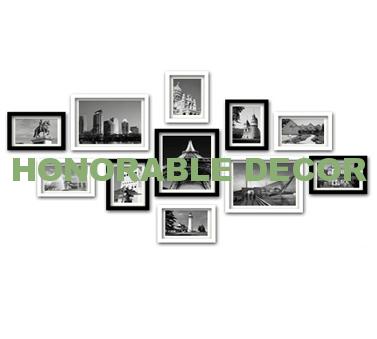 照片墙效果图_卧室照片墙效果