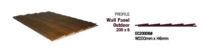 Outdoor wallboard 