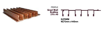Big Great Wall plate 
