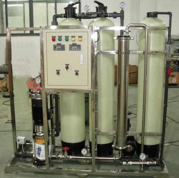 一体化去离子水设备+抛光混床(ZHROI-250L)